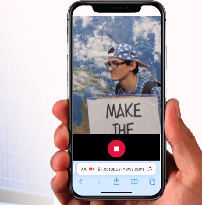 iReporter phone