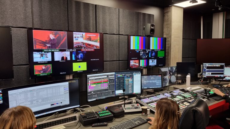 Octopus news production: work from anywhere with the Web Client and built-in AI tools for newsrooms.